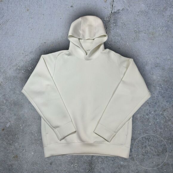 Uniqlo Other - Uniqlo Men's Ultra Stretch Dry Sweat Pullover Hoodie White Medium